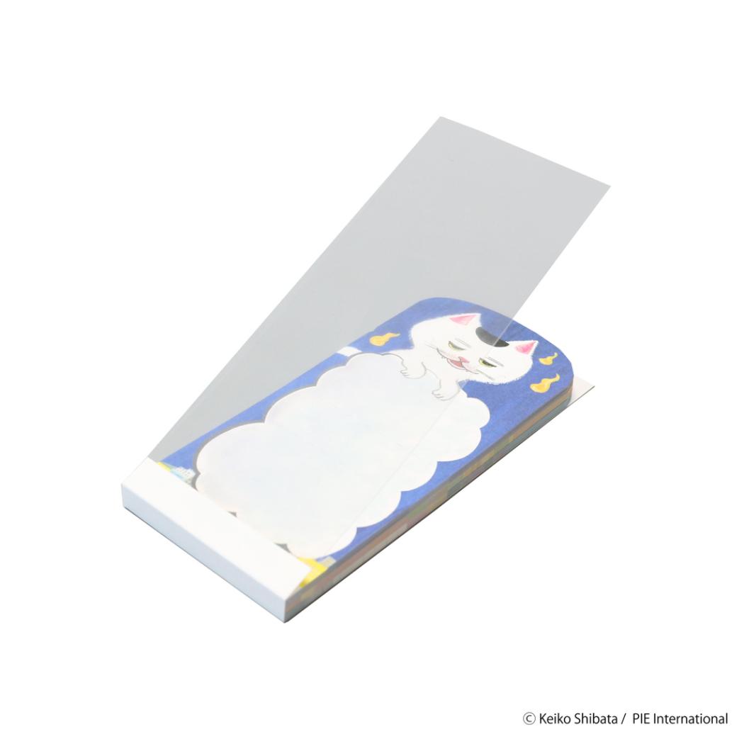 はむっとメモ メモ帳 柴田ケイコ おにゃけ ねこ エポックケミカル 伝言メモ 一言メモ かわいい メール便可