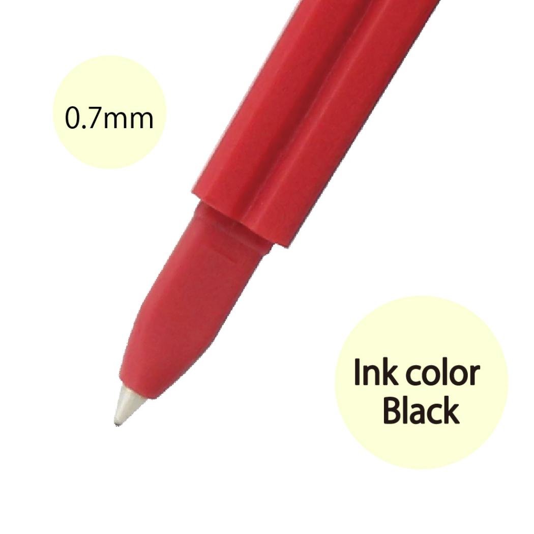 チャーム付きお箸のボールペン 0.7mm ボールペン 食べ物と柴犬 エポックケミカル おもしろ雑貨 文具 メール便可