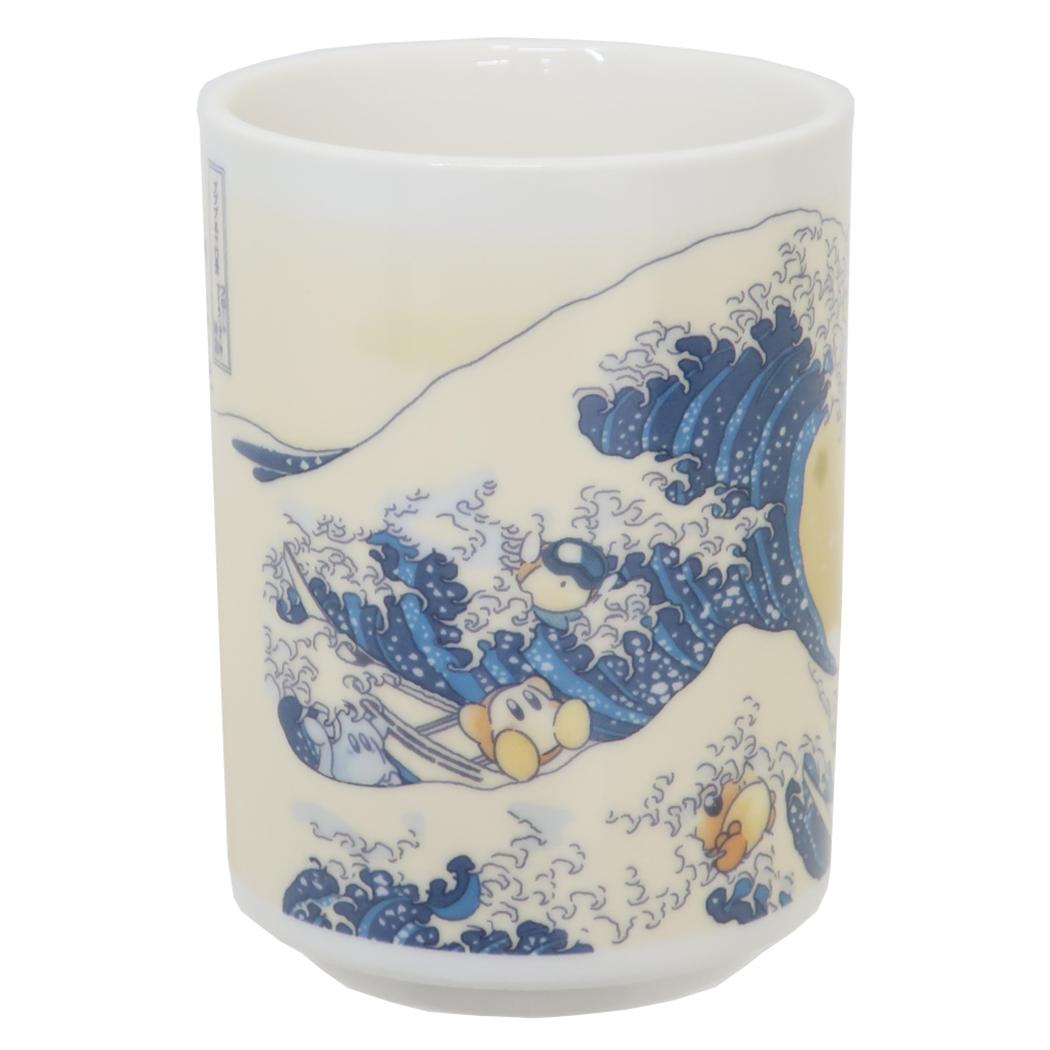 湯呑み ふわふ和コレクション 湯呑 星のカービィ プププ三十六景 フロートアイランズ沖浪裏 エンスカイ お土産 プレゼント