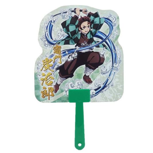 竈門炭治郎 ダイカット うちわ 鬼滅の刃 夏雑貨 少年ジャンプ エンスカイ プレゼント アニメメール便可