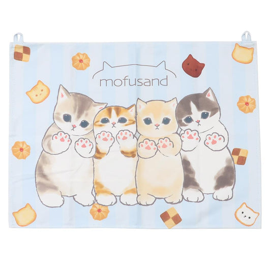 ファブリックポスター タペストリー モフサンド M ゆるにゃん mofusand エンスカイ インテリア 布ポスター メール便可