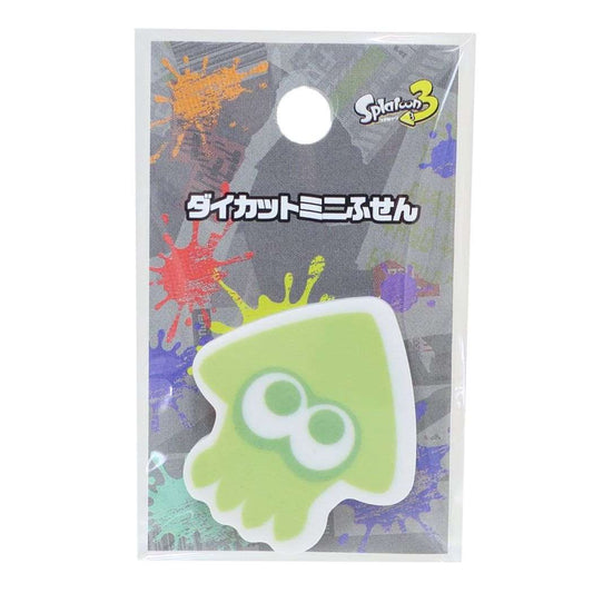 ダイカットミニふせん 付箋 スプラトゥーン3 イカ エンスカイ 事務用品 メール便可