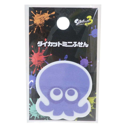 ダイカットミニふせん 付箋 スプラトゥーン3 タコ エンスカイ 事務用品 メール便可