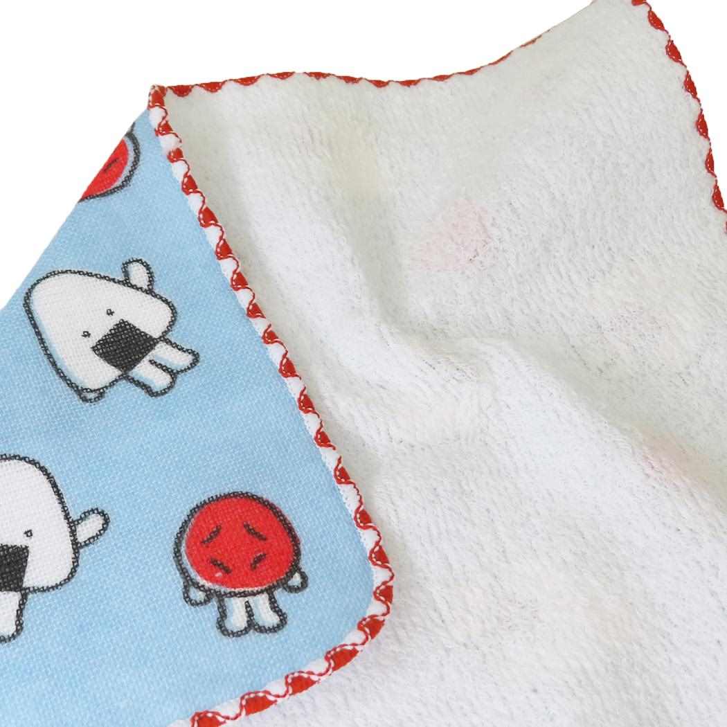 ガーゼハンカチ ミニタオル おにうめ エンスカイ 汗拭きタオル メール便可
