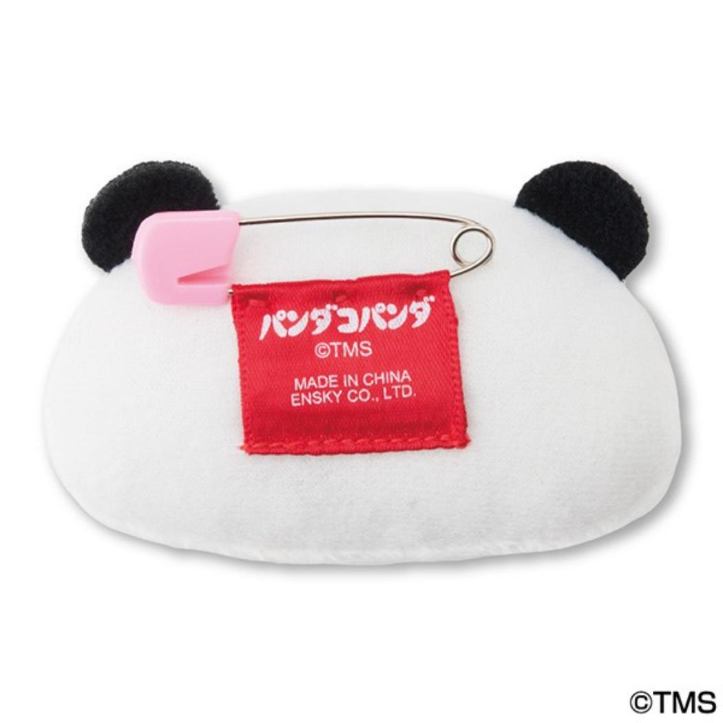 ふわふわバッジ ぬいぐるみバッジ パンダコパンダ パパンダ エンスカイ ぬいぐるみバッチ メール便可