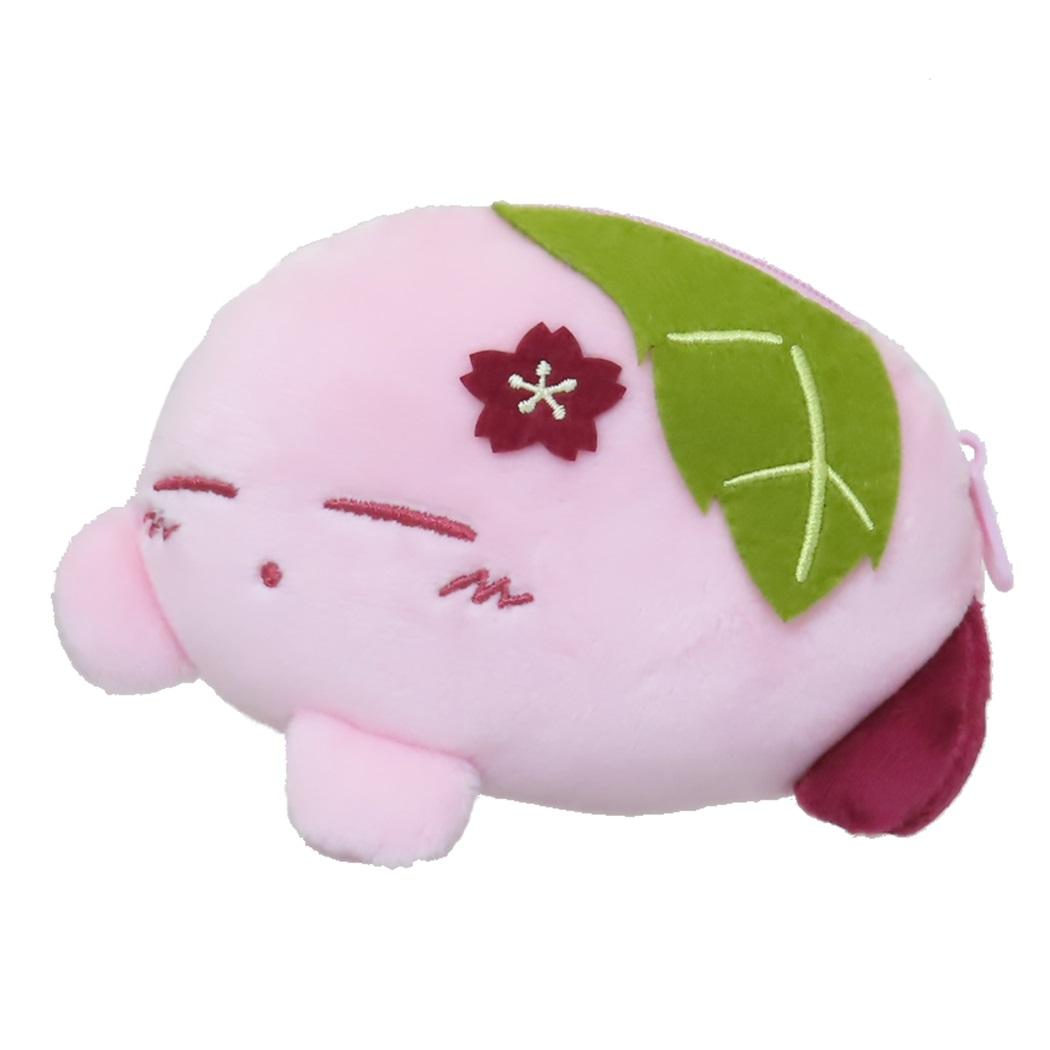 ふわふ和コレクション 和菓子ポーチ ミニポーチ 星のカービィ カービィ桜もち エンスカイ ぬいぐるみポーチ 小物入れ