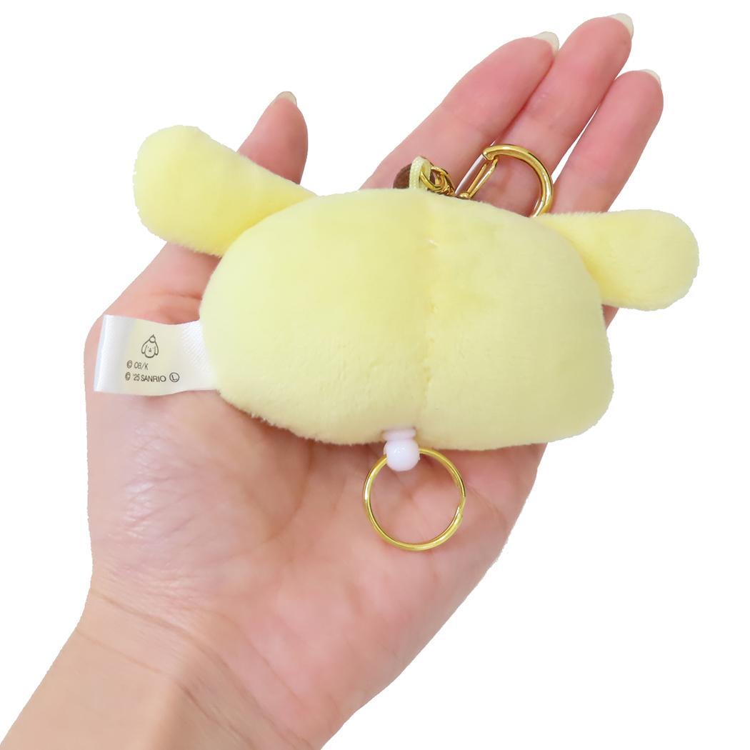 リール付きマスコット キーホルダー ポムポムプリンxお文具といっしょ ポムポムプリン サンリオ エンスカイ プレゼント