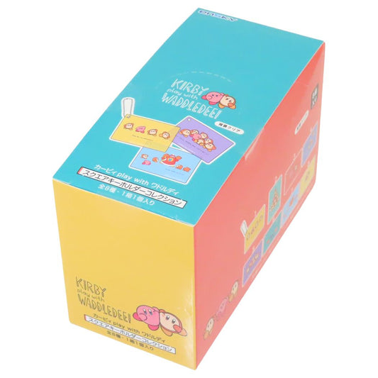 スクエアキーホルダーコレクション 全8種 8個入セット キーチェーン 星のカービィ カービィ play with ワドルディ エンスカイ コレクション雑貨 まとめ買い
