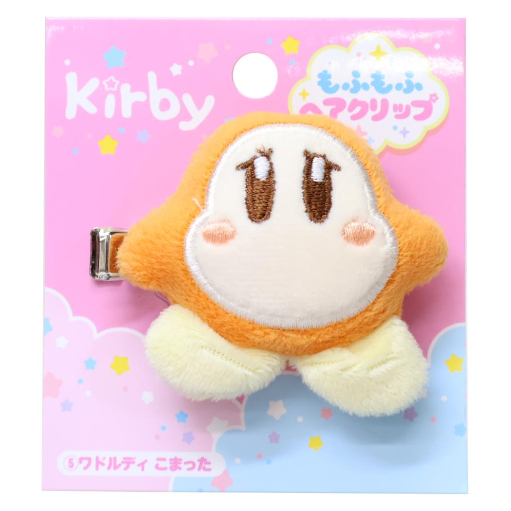 もふもふマスコットヘアクリップ ヘアクリップ 星のカービィ ワドルディ こまった エンスカイ ヘアアクセサリー メール便可