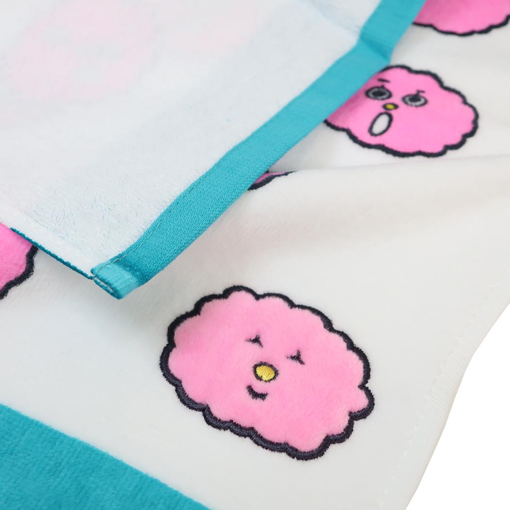 つんへんちゃん ミニタオル アップリケつきハンドタオル エンスカイ 汗拭きハンカチ 絵本キャラクター グッズ メール便可 シネマコレクション
