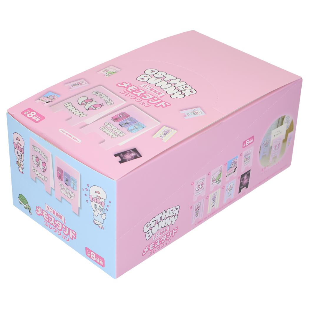 エスターバニー クリップ ミニ看板風 メモスタンドコレクション 全8種 8個入セット Esther Bunny エンスカイ コレクション雑貨 まとめ買い BOX キャラクター グッズ シネマコレクション