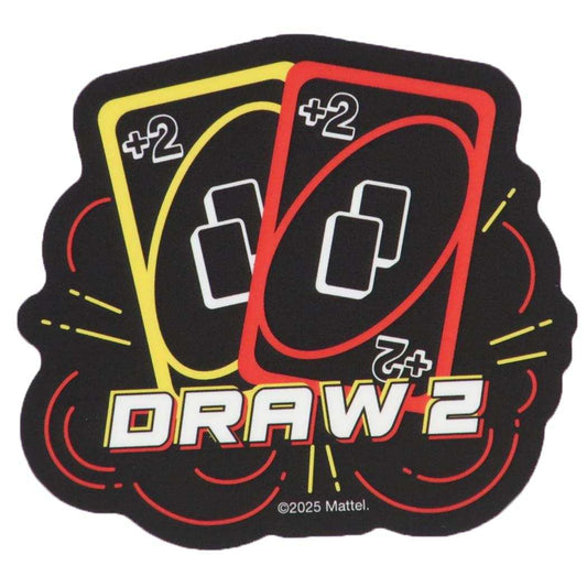 UNO ウノ ダイカットシール ダイカットステッカーミニ DRAW2 エンスカイ スマホデコ 日本製 グッズ メール便可 シネマコレクション