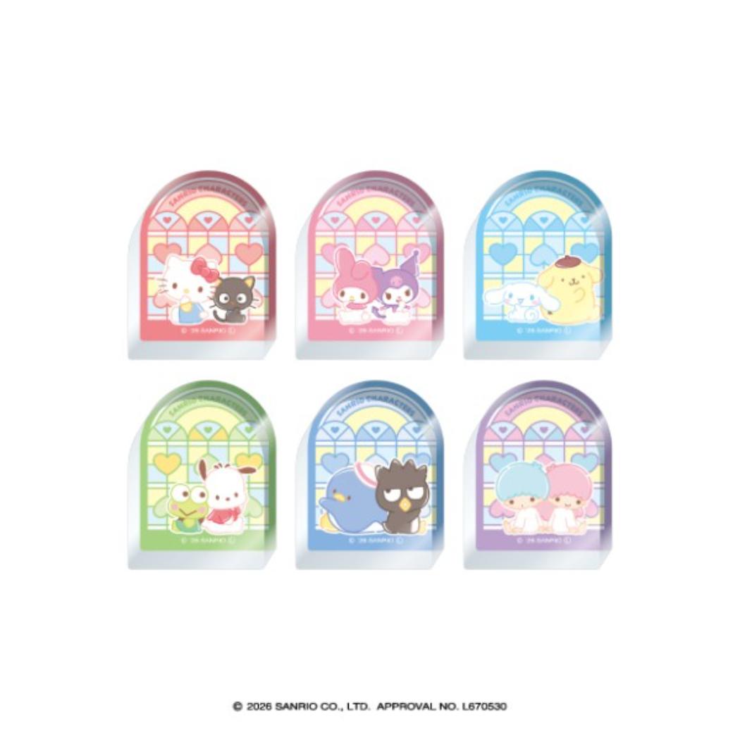 サンリオキャラクターズ アクリルフィギュア アクリルブロック 全24種 BOX 24個入セット Sanrio エンスカイ