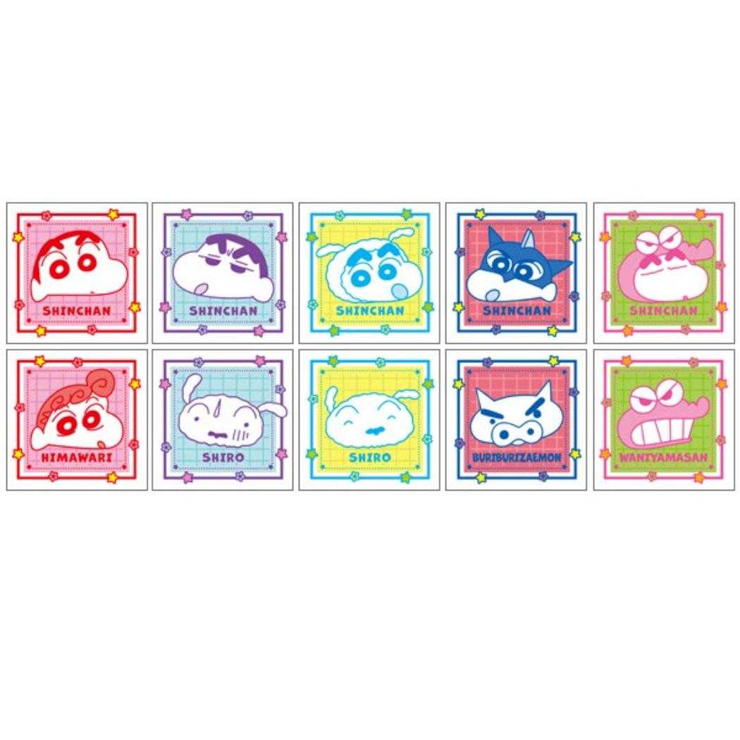 クレヨンしんちゃん ステッカー シールコレクション2 全50種 1パック5枚入 20パック入セット BOX エンスカイ