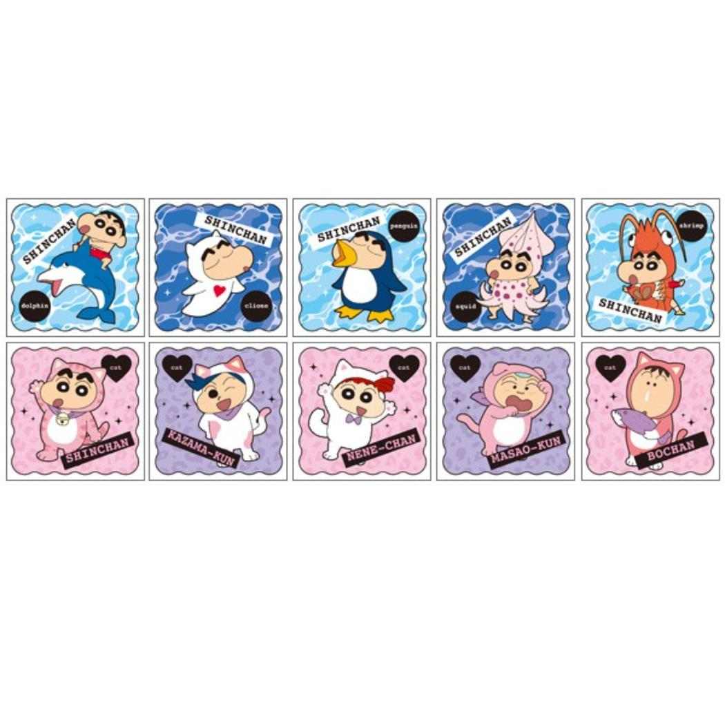クレヨンしんちゃん ステッカー シールコレクション2 全50種 1パック5枚入 単品 エンスカイ