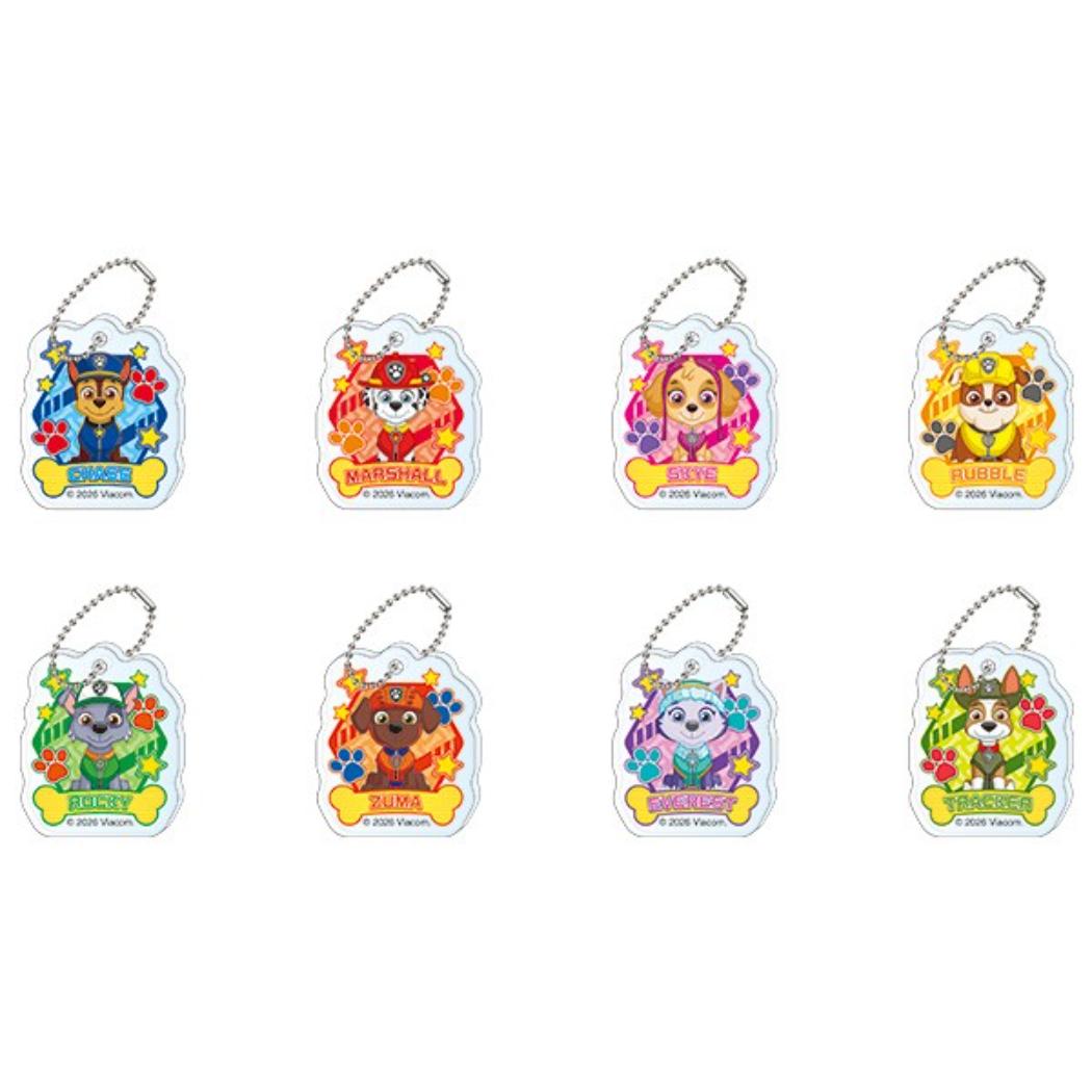 パウパトロール キーホルダー アクリミニ アクリルキーチェーン 全12種の内どれか1個 単品 エンスカイ