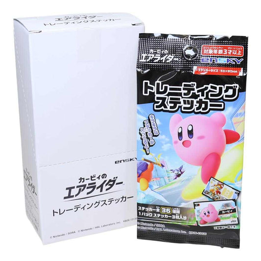 星のカービィ ステッカー カービィのエアライダー トレーディングステッカー 全36種 1パック3枚入 20パック入セット BOX エンスカイ