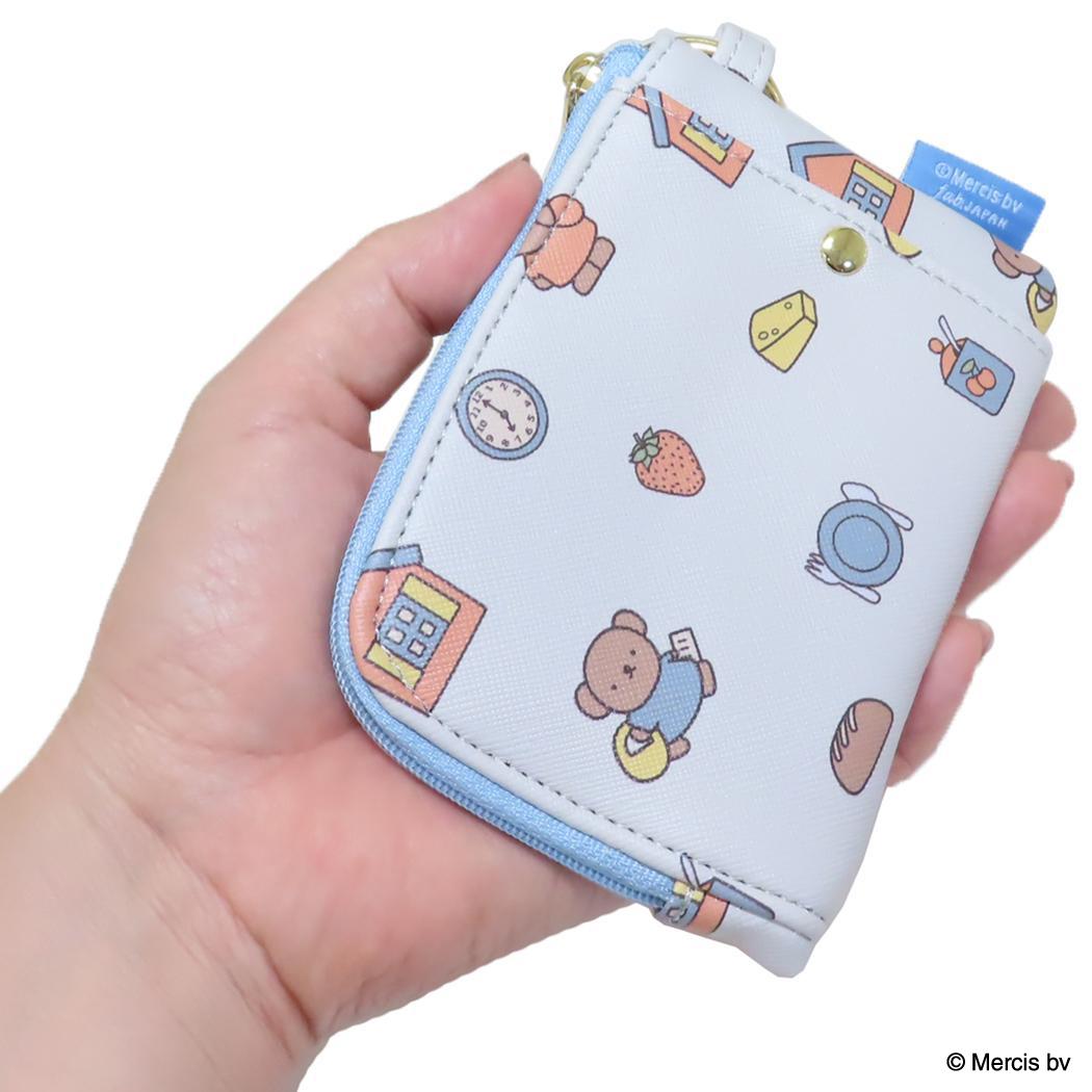 コイン＆パスケース 定期入れ ミッフィー BRUNA FAVORITE ボリス ディックブルーナ エフエービージャパン ICカードケース 小銭入れ 絵本メール便可