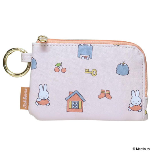 コイン＆パスケース 定期入れ ミッフィー BRUNA FAVORITE ディックブルーナ エフエービージャパン ICカードケース 小銭入れ 絵本メール便可