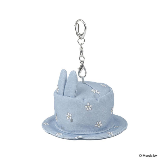 ハットチャーム キーリング ミッフィー MIFFY BLUE FLOWER ブルー ディックブルーナ エフエービージャパン バッグチャーム 絵本