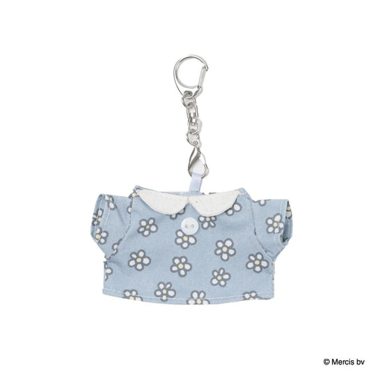Tシャツ型チャーム キーリング ミッフィー MIFFY BLUE FLOWER ブルー ディックブルーナ エフエービージャパン バッグチャーム 絵本メール便可