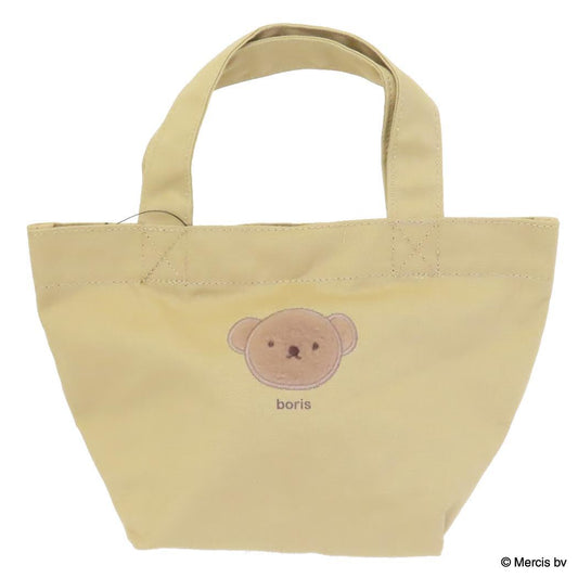 トートバッグ ミニバッグ ミッフィー BRUNA FLUFFY APPLIQUE ボリス ディックブルーナ エフエービージャパン 手提げかばん 絵本メール便可