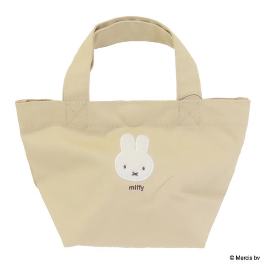トートバッグ ミニバッグ ミッフィー BRUNA FLUFFY APPLIQUE ディックブルーナ エフエービージャパン 手提げかばん 絵本メール便可