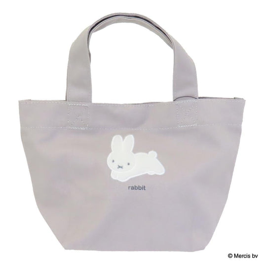 トートバッグ ミニバッグ ミッフィー BRUNA FLUFFY APPLIQUE ウサギ ディックブルーナ エフエービージャパン 手提げかばん 絵本メール便可