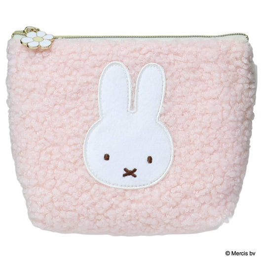 MIFFY BOA 台形ポーチ コスメポーチ ミッフィー ピンク ディックブルーナ エフエービージャパン 小物入れ 絵本