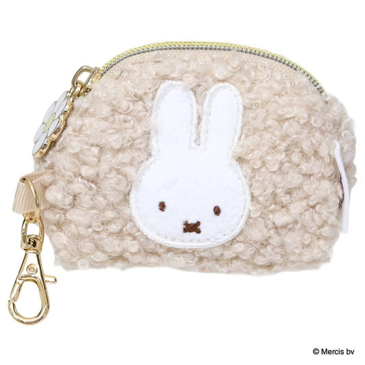 MIFFY BOA マイクロポーチ ミニポーチ ミッフィー ベージュ ディックブルーナ エフエービージャパン 小物入れ 絵本