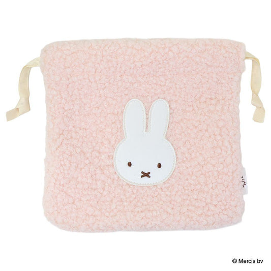 MIFFY BOA 巾着 巾着袋 ミッフィー ピンク ディックブルーナ エフエービージャパン 小物入れ 絵本メール便可