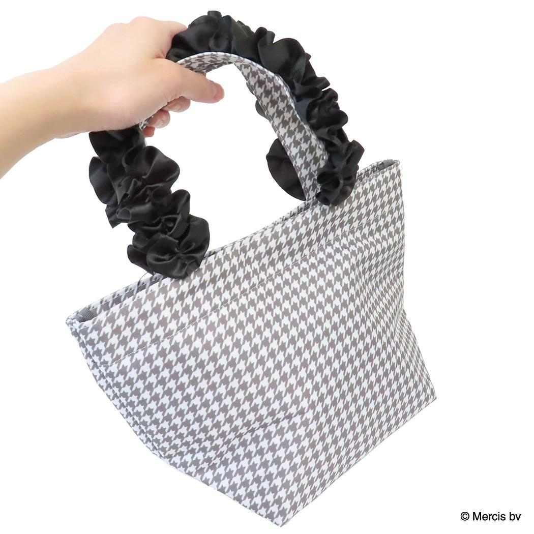 トートバッグ ミニバッグ ミッフィー Chidori＆Monotone 千鳥格子 ディックブルーナ エフエービージャパン 手提げかばん ミニトート ランチバッグ 絵本