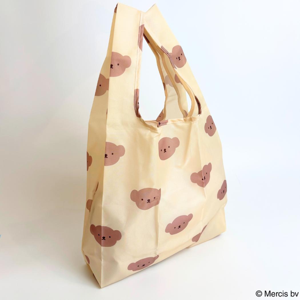 BRUNA FACE ショッピングバッグS エコバッグ ミッフィー ボリス ディックブルーナ エフエービージャパン お買い物バッグ 絵本メール便可
