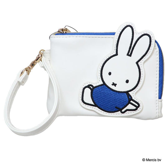 MIFFY PATCH コイン＆パスケース 定期入れ ミッフィー ブルーナブルー ディックブルーナ エフエービージャパン ICカードケース 小銭入れ 絵本メール便可