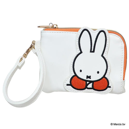 MIFFY PATCH コイン＆パスケース 定期入れ ミッフィー ブルーナレッド ディックブルーナ エフエービージャパン ICカードケース 小銭入れ 絵本メール便可
