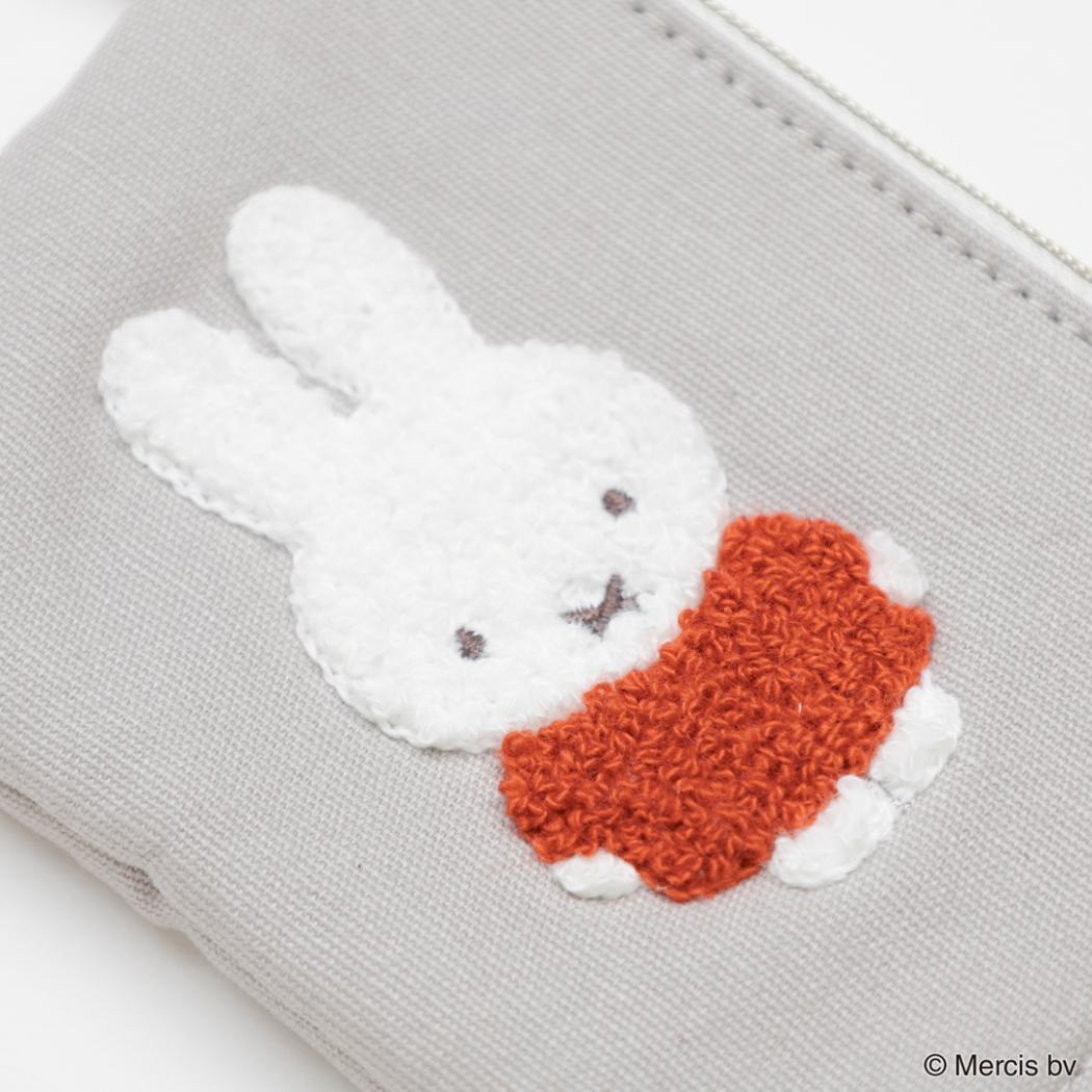 MIFFY RED＆PINK コイン＆パスケース 定期入れ ミッフィー イチゴ ディックブルーナ エフエービージャパン ICカードケース 小銭入れ 絵本メール便可