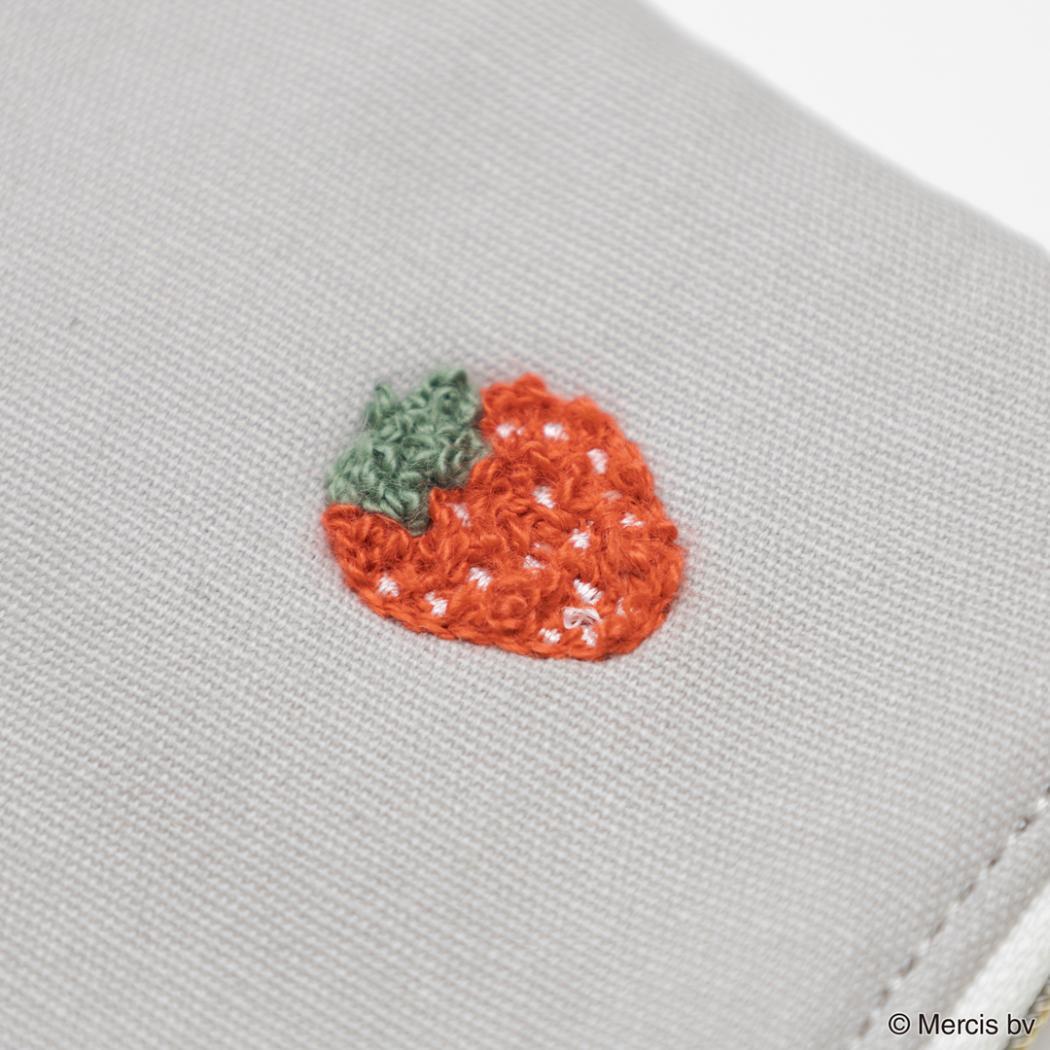 MIFFY RED＆PINK コイン＆パスケース 定期入れ ミッフィー イチゴ ディックブルーナ エフエービージャパン ICカードケース 小銭入れ 絵本メール便可