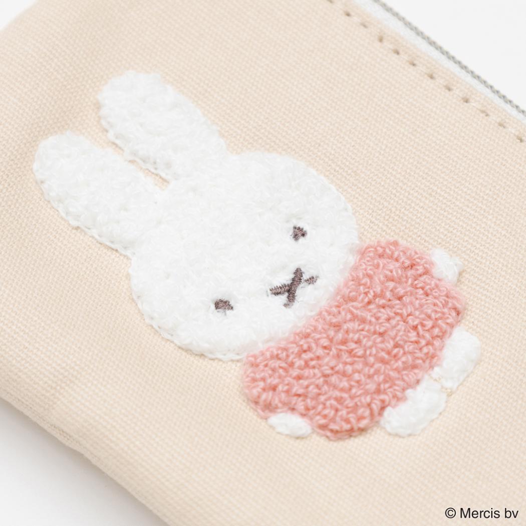 MIFFY RED＆PINK コイン＆パスケース 定期入れ ミッフィー チューリップ ディックブルーナ エフエービージャパン ICカードケース 小銭入れ 絵本メール便可