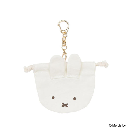 BRUNA BASIC MINI 巾着チャーム キーホルダー ミッフィー ディックブルーナ エフエービージャパン プレゼント 小物入れ 絵本メール便可