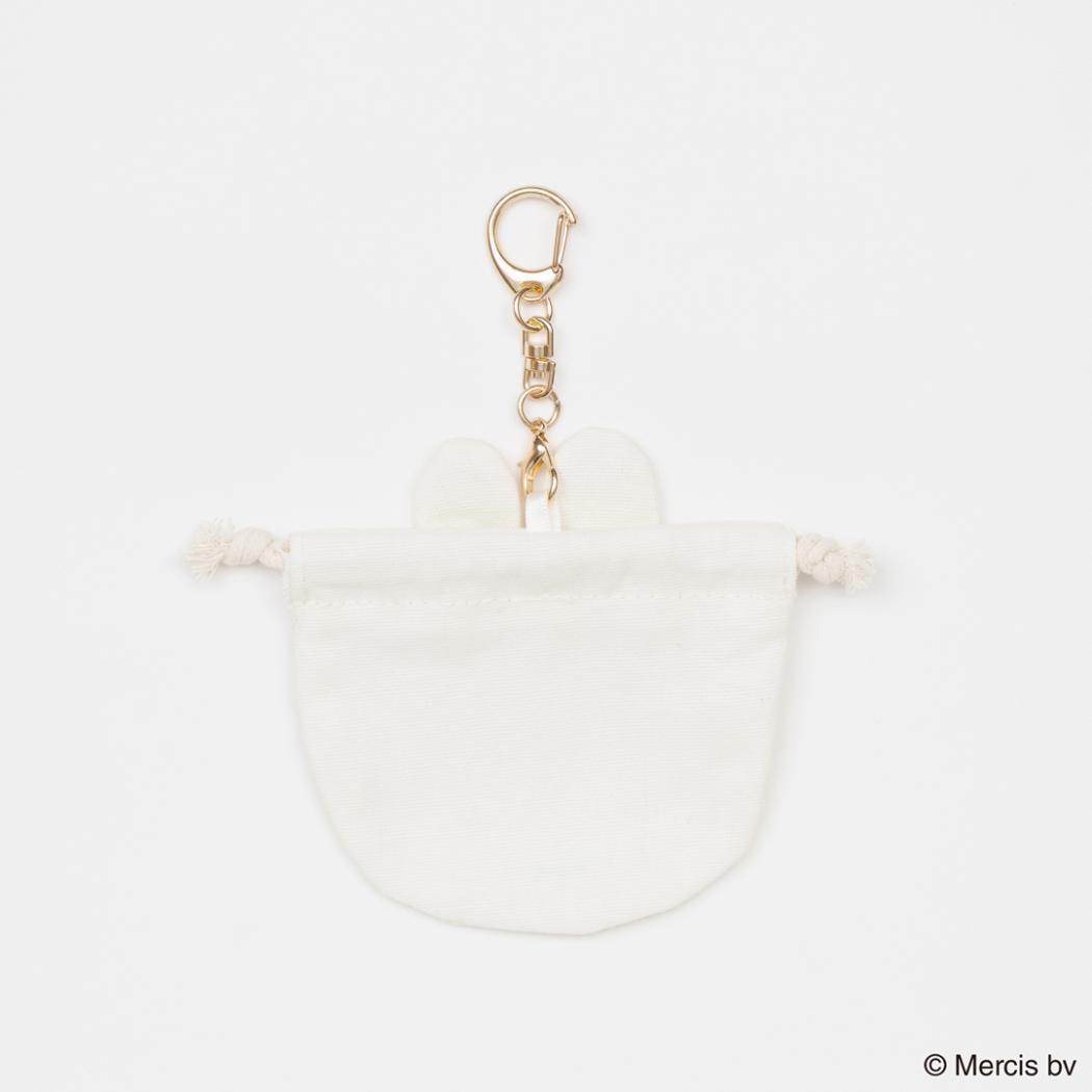 BRUNA BASIC MINI 巾着チャーム キーホルダー ミッフィー ディックブルーナ エフエービージャパン プレゼント 小物入れ 絵本メール便可