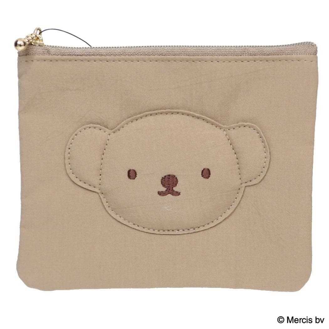 ミッフィー 平ポーチ ミニフラットポーチ BRUNA BASIC WAPPEN ボリス ディックブルーナ エフエービージャパン 小物入れ コスメポーチ 絵本キャラクター グッズ メール便可 シネマコレクション
