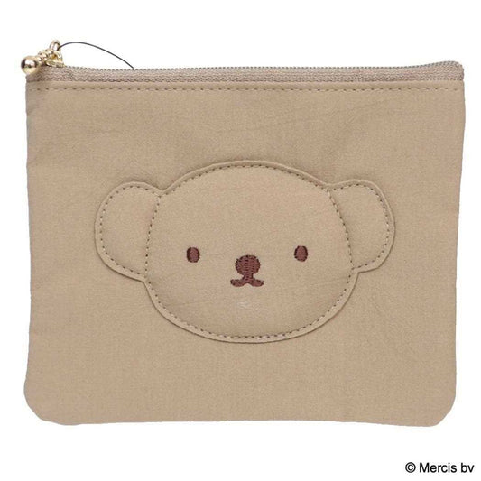 ミッフィー 平ポーチ ミニフラットポーチ BRUNA BASIC WAPPEN ボリス ディックブルーナ エフエービージャパン 小物入れ コスメポーチ 絵本キャラクター グッズ メール便可 シネマコレクション