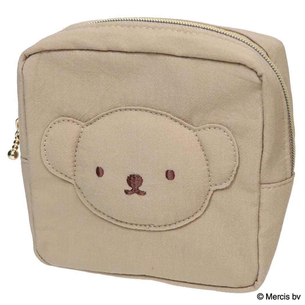 ミッフィー コスメポーチ スクエアポーチ BRUNA BASIC WAPPEN ボリス ディックブルーナ エフエービージャパン 小物入れ かわいい 絵本キャラクター グッズ メール便可 シネマコレクション