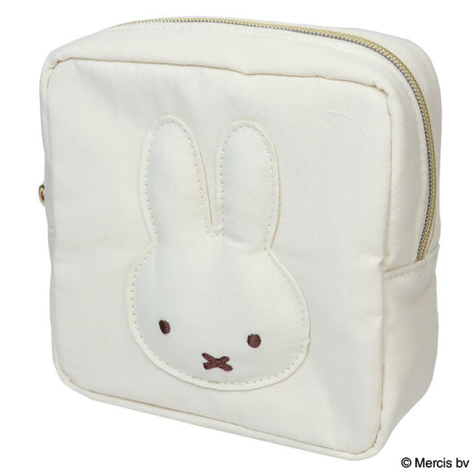 ミッフィー コスメポーチ スクエアポーチ BRUNA BASIC WAPPEN ディックブルーナ エフエービージャパン 小物入れ かわいい 絵本キャラクター グッズ メール便可 シネマコレクション