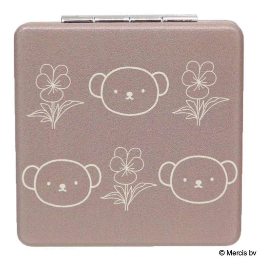 ミッフィー 手鏡 コンパクトミラー BRUNA BASIC WAPPEN ボリス ディックブルーナ エフエービージャパン 折りたたみミラー 絵本キャラクター グッズ メール便可 シネマコレクション