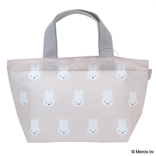 ミッフィー トートバッグ ランチバッグ MIFFY COOL フェイス ディックブルーナ エフエービージャパン 手提げかばん 保冷保温 絵本キャラクター グッズ メール便可 シネマコレクション