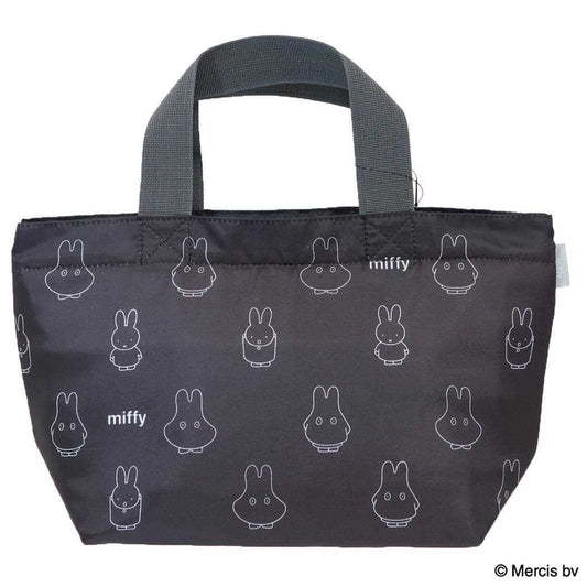 ミッフィー トートバッグ ランチバッグ MIFFY COOL オバケ ディックブルーナ エフエービージャパン 手提げかばん 保冷保温 絵本キャラクター グッズ メール便可 シネマコレクション