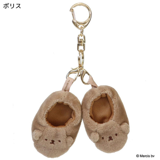 ミッフィー キーホルダー MINIスリッパチャーム WINTER ACCESSORYS ボリス ディックブルーナ エフエービージャパン
