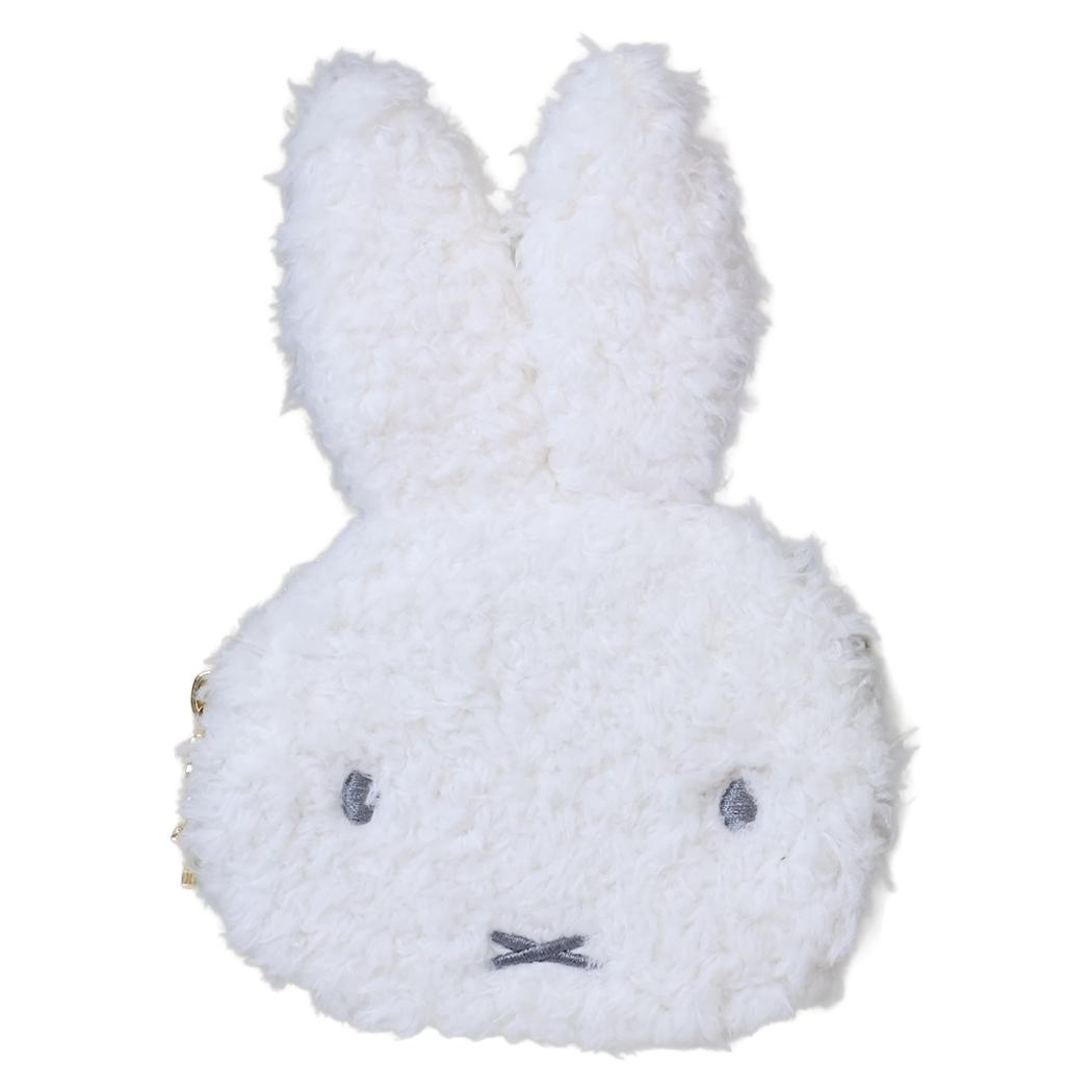 miffy 小物入れ ボア ダイカットミニポーチ とんがり耳 ディックブルーナ エフエービージャパン