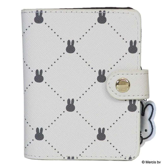 ミッフィー カードホルダー カードケース QUILTING PRINT アイボリー ディックブルーナ エフエービージャパン